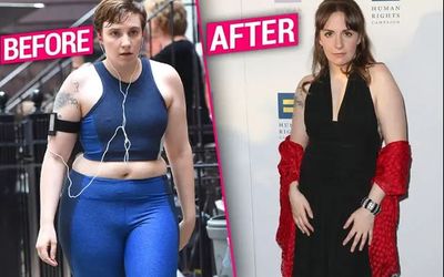 Lena Dunham's Body Positivity Despite Weight Gain and Pot Belly